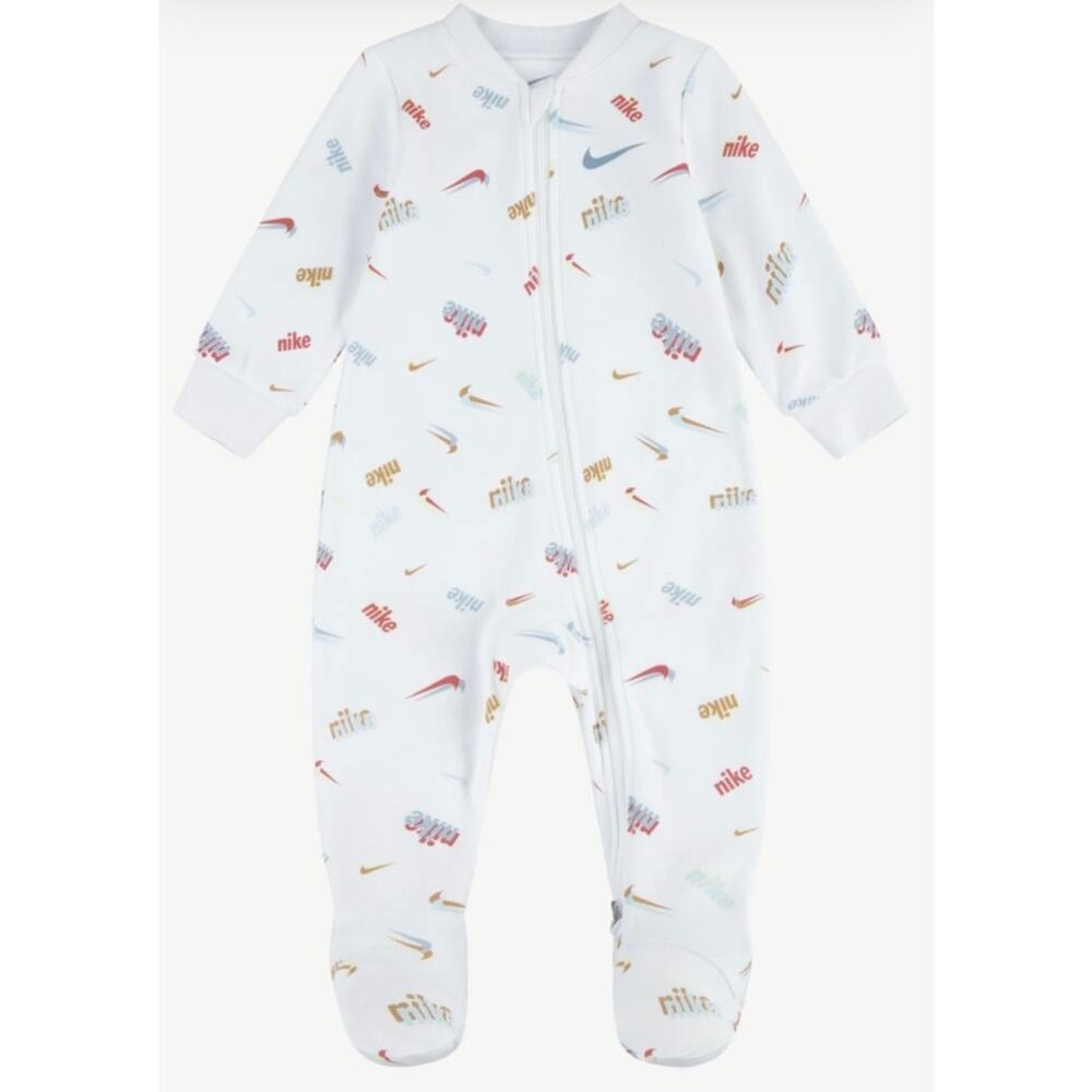 Nike Sportswear FOOTED COVERALL UNISEX - Jumpsuit - white 3m